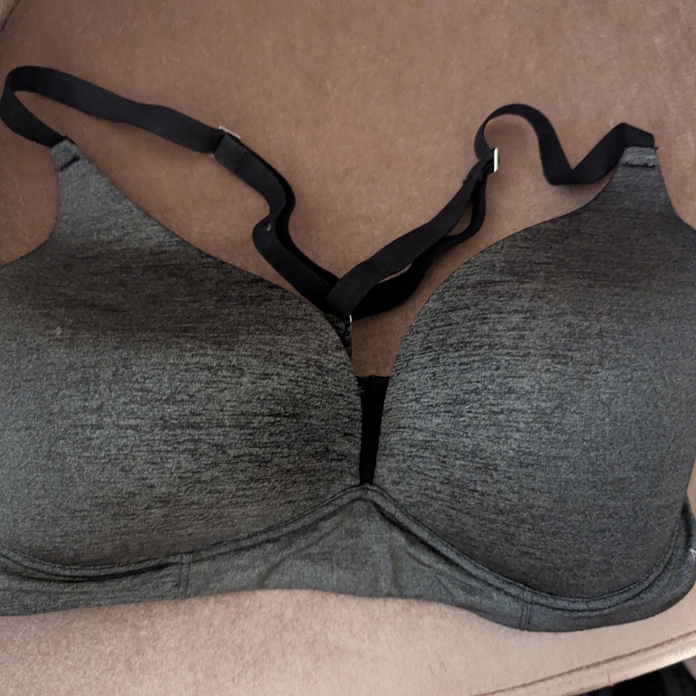 Women's Gray Padded Bra